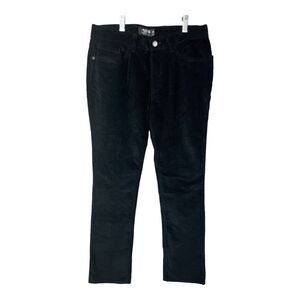 MOUNTAIN KHAKIS Women's Size 4R Pants Slim Fit Corduroy Black Mid Rise